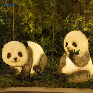 工場卸売 動物パンダ彫刻 IP65 クリスマスモチーフ 屋外ガーデンLED装飾ライト - Product Image 5