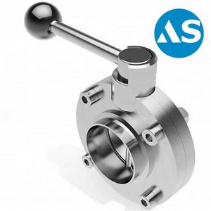 SS304/SS316L Sanitary Stainless Steel Pull Handle Clamped Butterfly <strong>Valve</strong> - Product Image 5