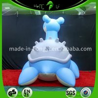 Ballon gonflable en PVC populaire, taille personnalisée, dragon de mer, design réaliste, résistant à l'eau, pour enfants et fêtes
