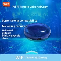 Télécommande universelle intelligente infrarouge pour contrôler la température et l'humidité, commande vocale pour TV et climatisation, couleur blanche