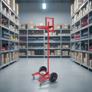 EVER-LEADING LD-AU5211 Supporto Mobile <span class=keywords><strong>in</strong></span> Metallo per Pellicola Protettiva, Dispenser Regolabile <span class=keywords><strong>in</strong></span> Altezza per Fogli di Plastica per <span class=keywords><strong>Carrozzeria</strong></span> e Officina di Verniciatura - Product Image 3