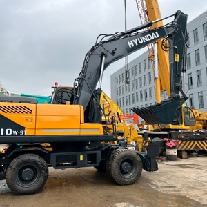 Excavatrices Hyundai d'occasion à bas prix, excavatrices sur roues d'origine, grande excavatrice Hyundai 210 d'occasion, pelle hydraulique d'occasion Hyundai - Product Image 2