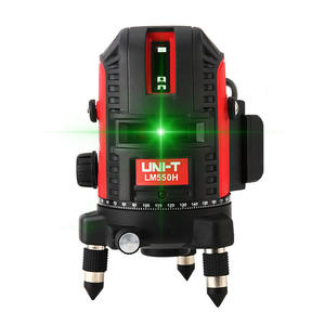 UNI-T LM520H/LM530H/LM550H เลเซอร์ระดับ: แสงสีเขียวความสว่างสูง 5 เส้น พร้อมปรับความสว่างได้และแบตเตอรี่ความจุสูง - Product Image 6