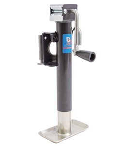 Nouveau Cric de <span class=keywords><strong>Remorque</strong></span> Latéral en Acier au Carbone, 2000 lbs, Course de 10 Pouces, Plaqué Zinc - Product Image 3