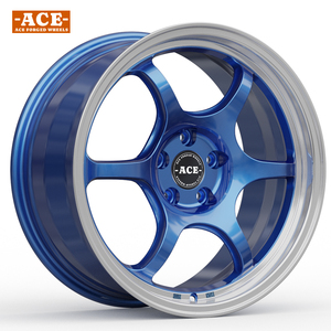 1 pièce Jantes forgées sur mesure 20 <span class=keywords><strong>pouces</strong></span> 5x108 5x110 avec enjoliveurs flottants brossés transparents pour voiture <span class=keywords><strong>de</strong></span> tourisme - Product Image 3