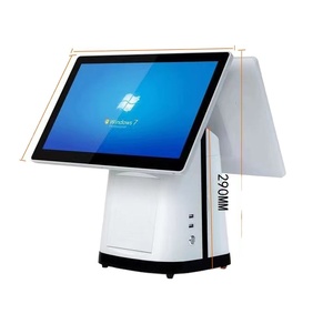 15.6 inch hiển thị cảm ứng tất cả trong một hệ thống POS kiểm tra truy cập 11.6 "2nd hiển thị được xây dựng trong 80 mét máy in điểm của Bán thiết bị đầu cuối - Product Image 5