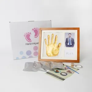Adult Handprint Record Photo Frame Personalized Diy Anniversary Wedding Birthday Gifts