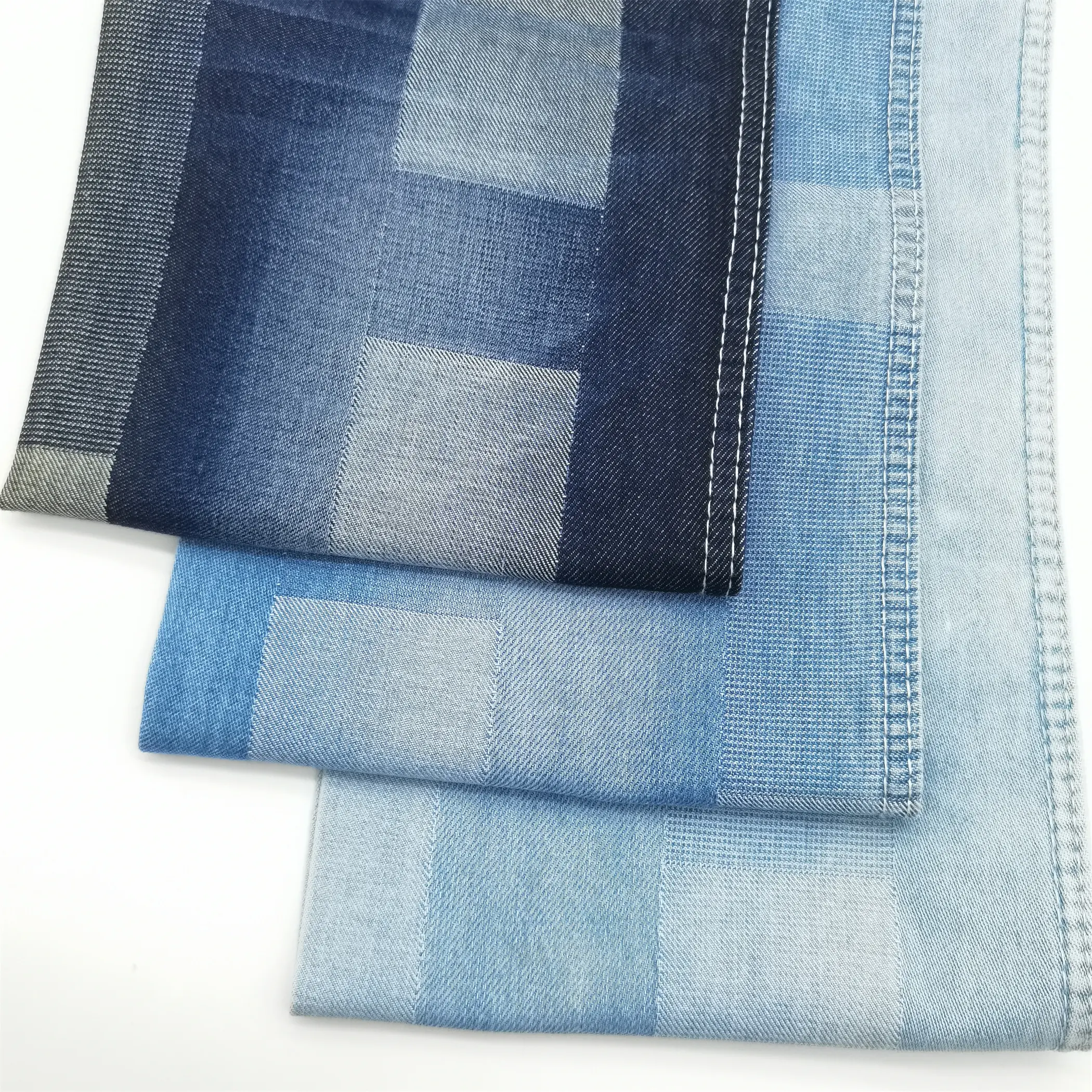 Толстая окрашенная тканевая джинсовая ткань из 100% хлопка, надежное качество