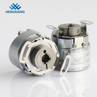 Encodeur rotatif à impulsions élevées Hengxiang 10000ppr IP65 6000 tr/min KH39 6 mm à trou traversant, encodeur optique de levage, prix