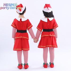 HESPER 2026 Costume de Noël Rouge pour Enfants, Tenue de Père Noël pour Garçons et Filles, Ensemble de Vêtements d'Elfe pour Enfants, Nouvelle Collection à Succès - Product Image 3