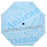 Parapluie de voyage coupe-vent Premium Zeta Amicae, parapluie compact pour la pluie et le soleil, durable, léger, portable, s'adapte au sac à dos
