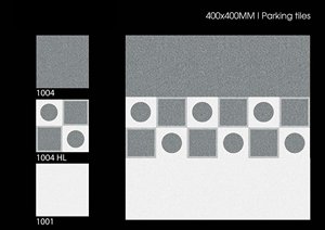 Baldosas de porcelana para estacionamiento al aire libre de mejor precio y calidad, baldosas duraderas resistentes a la intemperie de 400x400mm - Product Image 3
