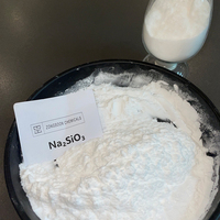 Poudre de Métasilicate de Sodium Pentahydraté de Qualité Alimentaire en Gros Na2SiO3 CAS10213-79-3 25kg/sac Prix par Tonne