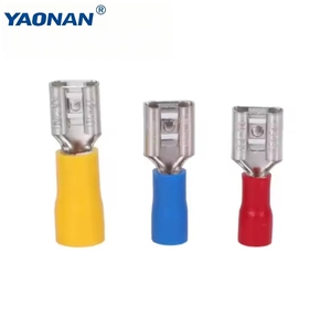 Connecteurs à sertir femelles isolés, étanches et anticorrosion pour extérieur, de qualité industrielle, à anneau ouvert, pour câbles 22-10 AWG - Product Image 6