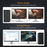 Premium-Hochgeschwindigkeits-3D-4K-Videokabel von Stecker zu Stecker 3FT 6FT 4K Ultra Slim HDMI-Verlängerung kabel