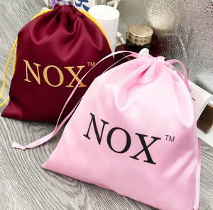 <span class=keywords><strong>Pochette</strong></span> en satin personnalisée <span class=keywords><strong>pour</strong></span> extensions de cheveux, sac d'emballage <span class=keywords><strong>pour</strong></span> perruque avec logo personnalisé - Product Image 2