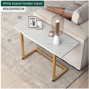 Modern Simple Living Room <strong>Small</strong> <strong>Table</strong> <strong>Small</strong> <strong>Corner</strong> Marble Pattern Console <strong>Table</strong> for Living Room - Product Image 3