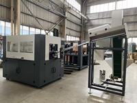 Machine de fabrication de bouteilles en plastique entièrement automatique pour bouteilles de vin PET de 100 ml, 300 ml, 500 ml, 1500 ml, machine à haut rendement