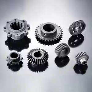 Pièces d'engrenages frittés sur mesure de petite taille, produits de métallurgie des poudres de métaux ferreux en acier inoxydable avec placage au chrome - Product Image 5
