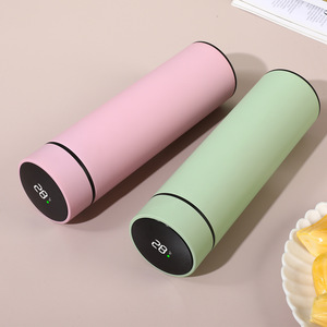 Tasse Thermique Portable en Acier Inoxydable 304 avec Affichage de Température – Tasse Étudiante Unisexe Intelligente à Mesure de Température – Design Minimaliste - Product Image 2