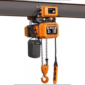 Polipasto Eléctrico de Cadena de 500 kg Portátil - Polipasto de Elevación con Cadena Resistente, Parada de Emergencia para Almacén, Garaje, Elevación a Pequeña Escala - Product Image 5