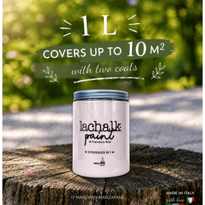 17 MARZIPAN 1lt LaChalk the evolution of <b>chalk</b> paint Where <b>chalk</b> meets resin: Hybrid <b>Chalk</b> Resin Paint made in Italy - Product Image 2