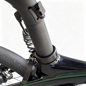 Vélo pliant en fibre de carbone QERUYU 20 pouces, vélo urbain NIM QERYU 20 pouces, vélo pliant en fibre de carbone, frein à disque NIM - Product Image 5