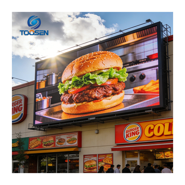 Front Service P4 Outdoor LED Display Ultra HD Naked Eye 3D Exterior LED Video Wall Factory Direct LED Screen for Brand Shop
