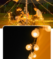 Direkt vom Hersteller: 50 LED Solar-Lichterkette 7M Sternform für Innen-/Außenbereich Festliche Dekorationen Weihnachten Feiertage