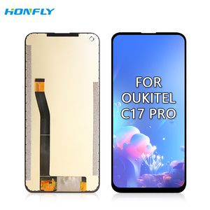 Honfly 6.35 "ขายส่งโทรศัพท์มือถือ lcds สำหรับ <span class=keywords><strong>oukitel</strong></span> C17 <span class=keywords><strong>Pro</strong></span> LCD TOUCH Display ประกอบหน้าจอ C17 <span class=keywords><strong>Pro</strong></span> - Product Image 1