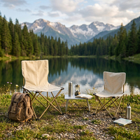 Chaise de plage pliable en tissu Oxford imperméable, portable, pour la pêche, la randonnée, le pique-nique, légère et confortable