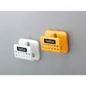 Inomata Porte-éponge tangerine pour le rangement de la cuisine - Product Image 1