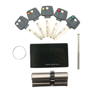 Cilindro de bloqueo en <span class=keywords><strong>T</strong></span> <span class=keywords><strong>Mul</strong></span> de doble perfil de 5 pines, cilindro de bloqueo de alta seguridad de latón Euro Israel - Product Image 2