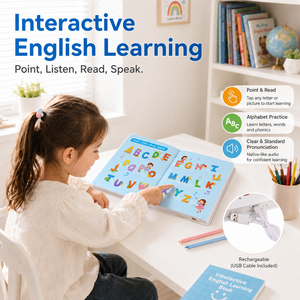 Libro de Cuentos Interactivo con Sonidos para Niños de 2 a 4 Años con Botones Musicales, Funciones Educativas de Audio y Lectura - Product Image 2