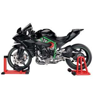 All'ingrosso <span class=keywords><strong>1</strong></span>:9 di plastica effetto fumo per bambini in lega Diecast giocattolo di simulazione modello di veicolo motociclistico con suono e luce - Product Image 1