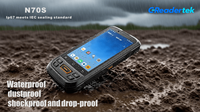 Terminal portable robuste N70, directement de l'usine, écran 5 pouces, Android 12, processeur octa-core, étanche IP67, PDA industriel, lecteur de codes-barres 1D/2D, en stock