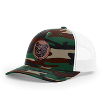 Casquettes de baseball ajustées avec logo brodé personnalisé, patch animal, camouflage, gorras, casquette de camionneur originale, casquette de camionneur 112