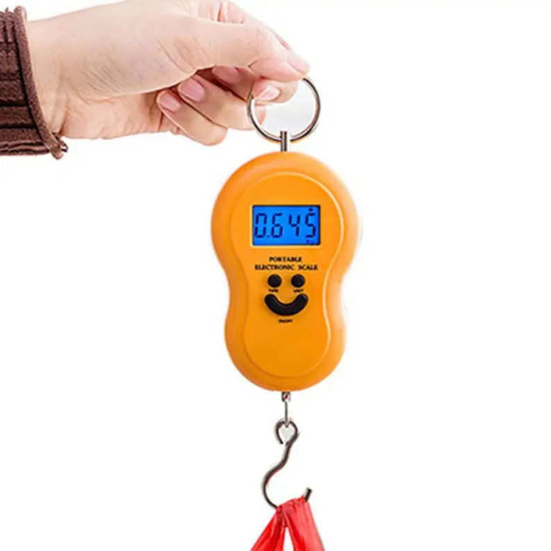 50kg Electronic Digital Hanging Luggage Scale, Lcd Display Travel Luggage Portable Weighing Scale