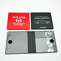 Porte-documents de voiture personnalisé de qualité supérieure, dossier en papier en plastique pour immatriculation automatique, organisateur de documents de véhicule, portefeuille