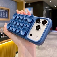 Funda de Teléfono Personalizada 3D con Diseño de Corazón, TPU Anti-caídas, con Ventosa Magnética para iPhone 17 16 15 Pro Max, 2 en 1