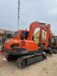 Excavatrice hydraulique Doosan DX75 d'occasion pour travaux de terrassement, performances fiables, vendue à bas prix - Product Image 3