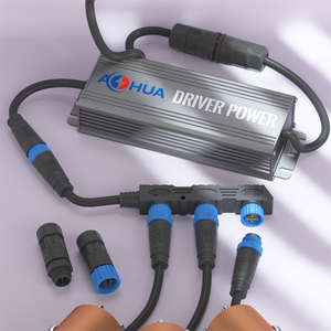 Conector de Cableado Impermeable <span class=keywords><strong>AHUA</strong></span> Personalizado, Compatible con Moldeo de Ensamblaje 1 a 2, Macho y Hembra, 2 Pines, con Certificación CE RoHS - Product Image 6