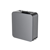 Cargador USB C Retráctil de 65W, Enchufe de Pared con 4 Puertos, Carga Rápida, Bloque Plegable, Cargador Múltiple para Todos los Dispositivos