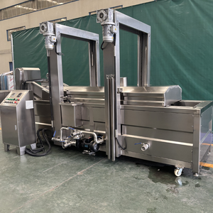 <span class=keywords><strong>Friteuse</strong></span> à bande continue pour frites et cacahuètes, machine à beignets à cuisson continue - Product Image 5