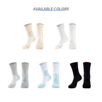 Chaussettes de sport décontractées personnalisées de haute qualité pour jeunes, hommes et femmes, respirantes, antibactériennes, absorbant la transpiration, séchage rapide
