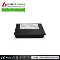 Controlador LED Triac 277vac 0-10v Regulable de 30w 12v 2.5a para Iluminación LED