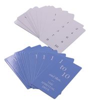 Cartes d'apprentissage personnalisées pour enfants, ensemble de cartes flash éducatives pour les activités Montessori et l'entraînement cognitif