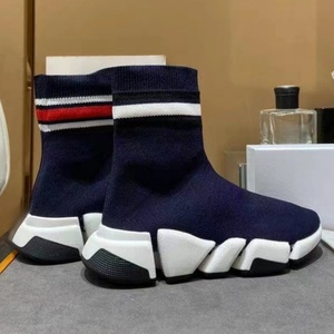 Men's Casual Sneakers High-Quality Breathable Lightweight Sports Shoes <b>Sock</b> Design Soft Sole Comfortable Walking Shoes - Product Image 5