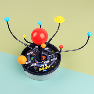 Modelo del <span class=keywords><strong>Sistema</strong></span> <span class=keywords><strong>Solar</strong></span> de Ocho Planetas, Instrumento de Aprendizaje de Plástico para Estudiantes de Primaria, Galaxia, Sol, <span class=keywords><strong>Tierra</strong></span>, Luna, <span class=keywords><strong>El</strong></span>éctrico, de Tres Bolas - Product Image 2