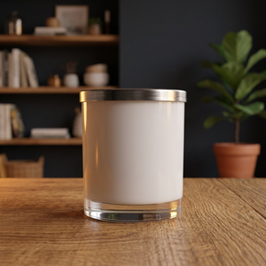 Bougeoir votif en verre pour table centrale et bougie de décoration de noël votive avec couvercle pot en verre pour utiliser le bougeoir - Product Image 2